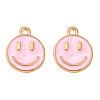 Alloy Enamel Charms X-ENAM-S121-165F-RS-1