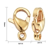 304 Stainless Steel Lobster Claw Clasps X-STAS-H352-01B-G-4
