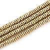 Electroplate Non-magnetic Synthetic Hematite Beads Strands G-T061-179J-1