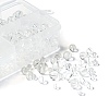 340Pcs 4 Sizes Natural Grade A Quartz Crystal Beads Strands G-LS0001-29-2