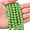 Synthetic Turquoise Beads Strands X-TURQ-G106-8mm-02B-4