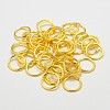Brass Soldered Closed Jump Rings X-KK-M165-7mm-02G-RS-1