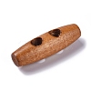 Natural Wood Buttons WOOD-WH0100-01B-2