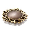 Hollow Retro Plastic Imitation Cat Eye Cabochons KK-Z004-01E-AG-2
