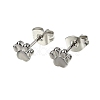 304 Stainless Steel Stud Earrings for Women EJEW-G459-01A-P-2