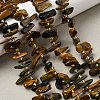 Natural Pietersite Beads Strands G-L649-D03-02-1