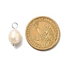 Natural Cultured Freshwater Pearl Pendants PALLOY-JF00942-03-4