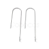 316 Surgical Stainless Steel Earring Hooks STAS-Z124-02D-P-1