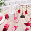 14Pcs 7 Colors Polyester Tassel Pendants FIND-TA0009-44-7