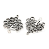 Tibetan Style Alloy Pendants TIBE-P001-09AS-1