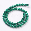 Synthetic Malachite Beads Strands TURQ-P028-04-8mm-2