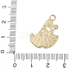 Alloy Enamel Pendants with Rhinestone FIND-Z070-07G-05-3