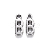 Tibetan Style Alloy Pendants TIBE-S108-108B-AS-RS-1