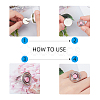 DIY Finger Rings Making Kits DIY-UN0001-18P-4