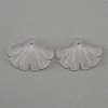 Glass Charms GLAA-WH0033-25-1