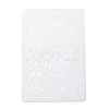 Plastic Reusable Drawing Painting Stencils Templates DIY-F018-B04-2