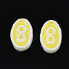Opaque Resin Cabochons CRES-S302-59B-2