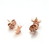 304 Stainless Steel Ear Studs EJEW-P045-05-2