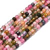 Grade A Natural Tourmaline Beads Strands G-P457-B01-03B-1
