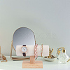 T-Shaped Bar Velvet Bracelet Display Stands with Wooden Base AJEW-WH0471-127B-7