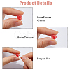60Pcs 3 Styles Resin Beads RESI-HS0001-12-4