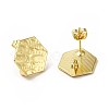 Rack Plating Alloy Stud Earring Findings X-PALLOY-K256-32LG-2