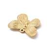 304 Stainless Steel Rhinestone Pendants STAS-D300-01G-09-2