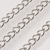 Tarnish Resistant Handmade 304 Stainless Steel Curb Chains STAS-P200-11P-1