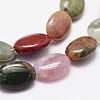 Natural Indian Agate Beads Strands G-N0173-02-10x14mm-3