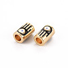 Brass Enamel Beads KK-S356-443-NF-2