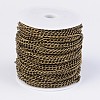Iron Twisted Chains Curb Chains CHS007Y-AB-2