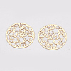 Brass Filigree Joiners Links KKC-S001-013KC-1