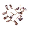 AB Color Plated Dyed Natural Freshwater Shell Beads Strands SHEL-T020-55F-2