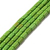 Synthetic Turquoise Beads Strands TURQ-G120-4x6mm-08-1