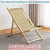 1Pc Anchor Pattern Chair Polycotton Cloth AJEW-GF0015-38G-4