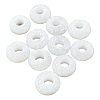 Natural White Jade European Beads G-R488-02H-1