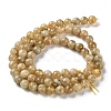 Natural Yellow Garnet Beads Strands G-Z129-C01-6mm-01-3