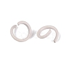 Spray Painted Iron Open Jump Rings IFIN-T017-04C-19-2