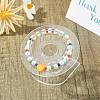 Organic Glass Bracelets/Bangles Display X-BDIS-N002-01-5