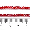 Baking Electroplate Glass Beads Strands DGLA-A039-J4mm-B02-4