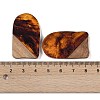 Resin & Wood Pendants WOOD-F015-13B-3