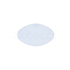 Flat Round Food Grade Silicone Beads PW-WG87984-13-1