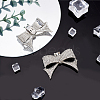 Alloy Rhinestone Shoe Decorations DIY-FG0003-79P-6