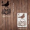 Plastic Reusable Drawing Painting Stencils Templates DIY-WH0202-266-2
