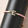 Adjustable Nylon Cord Bracelets X-BJEW-C096-01G-05-3