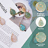 6Pcs 3 Styles Mixed Gemstone Copper Wire Wrapped Pendants FIND-FH0007-92-5