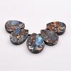 Assembled Bronzite and Imperial Jasper Beads Strands G-P297-P01-3