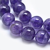 Natural Amethyst Beads Strands G-E481-03-10mm-2