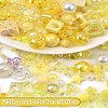 250G Opaque & Transparent Acrylic Beads MACR-YW0003-90A-1