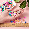 300Pcs Handmade Polymer Clay Colours Beads CLAY-CD0001-04-7